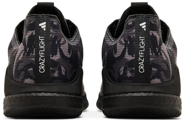 Adidas Wmns Crazyflight Black White Camo