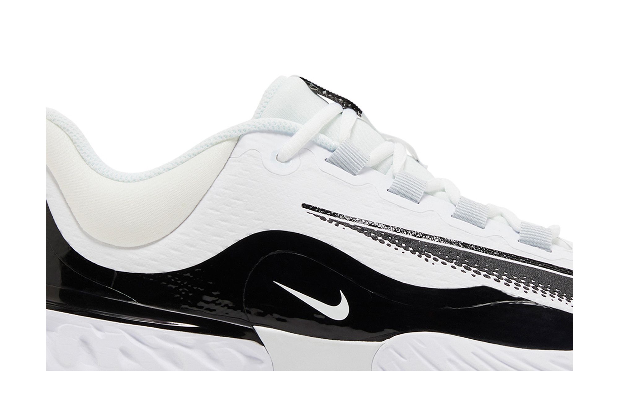 ラティーファ Nike Alpha Huarache Elite 4 Mid White Baseball Cleats FD2744