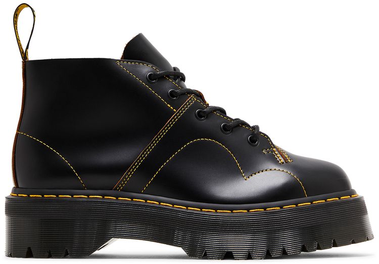 Church Platform Monkey Boot Black