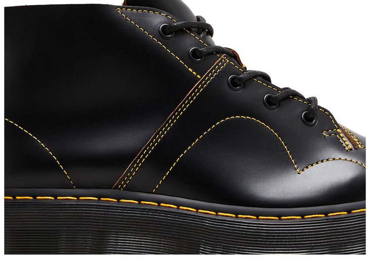 Church Platform Monkey Boot Black