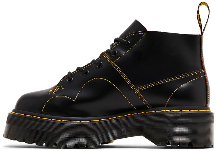 Church Platform Monkey Boot Black