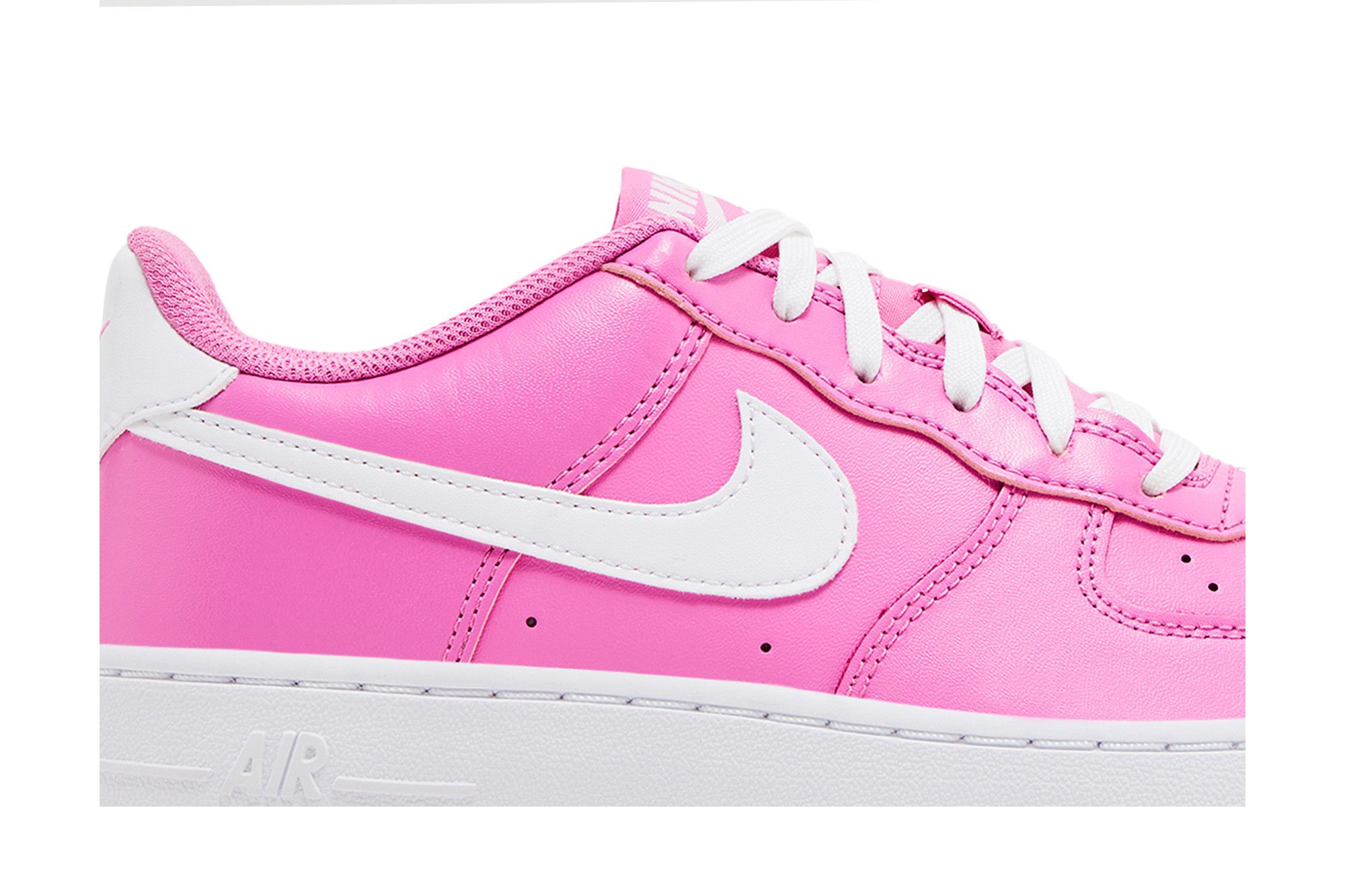 hot pink and white air force 1