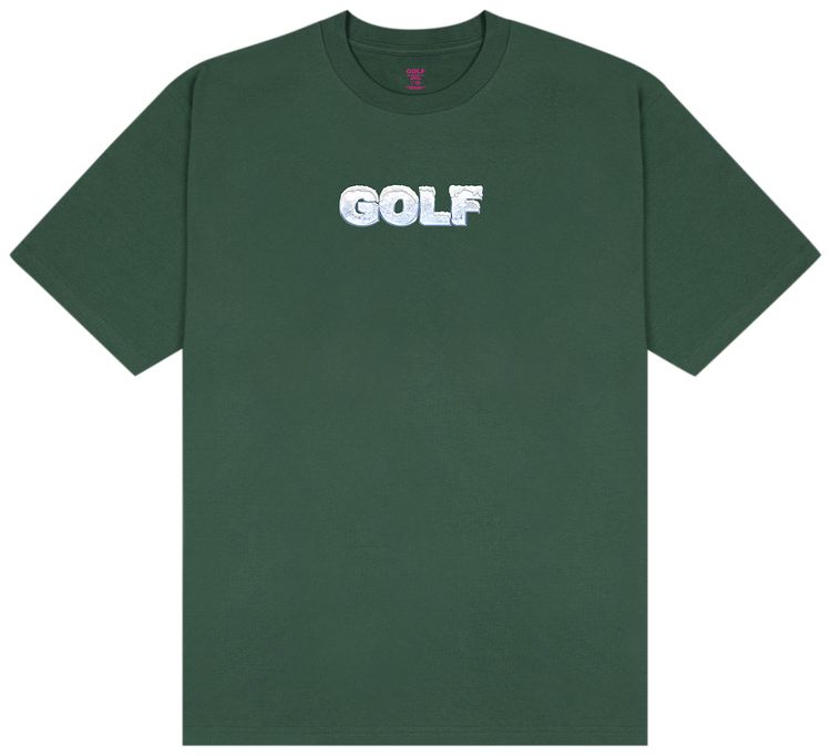 GOLF WANG Ice Logo Tee Dark Green