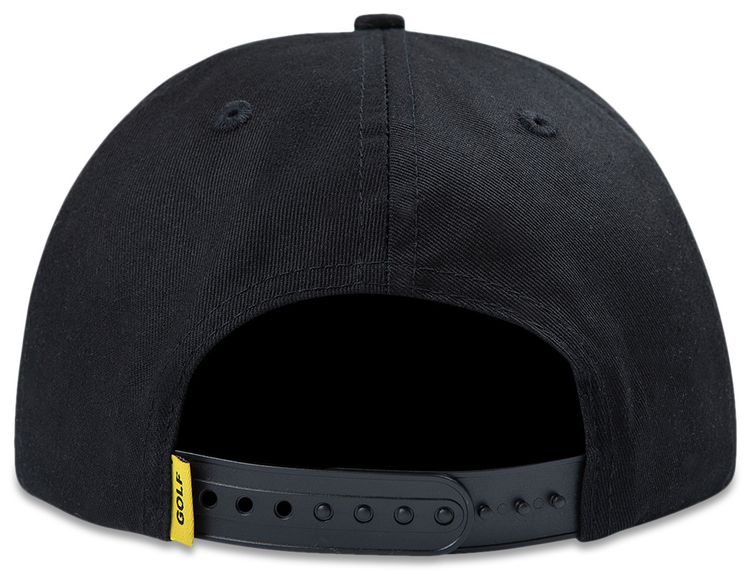 GOLF WANG State 5 Panel Hat Black