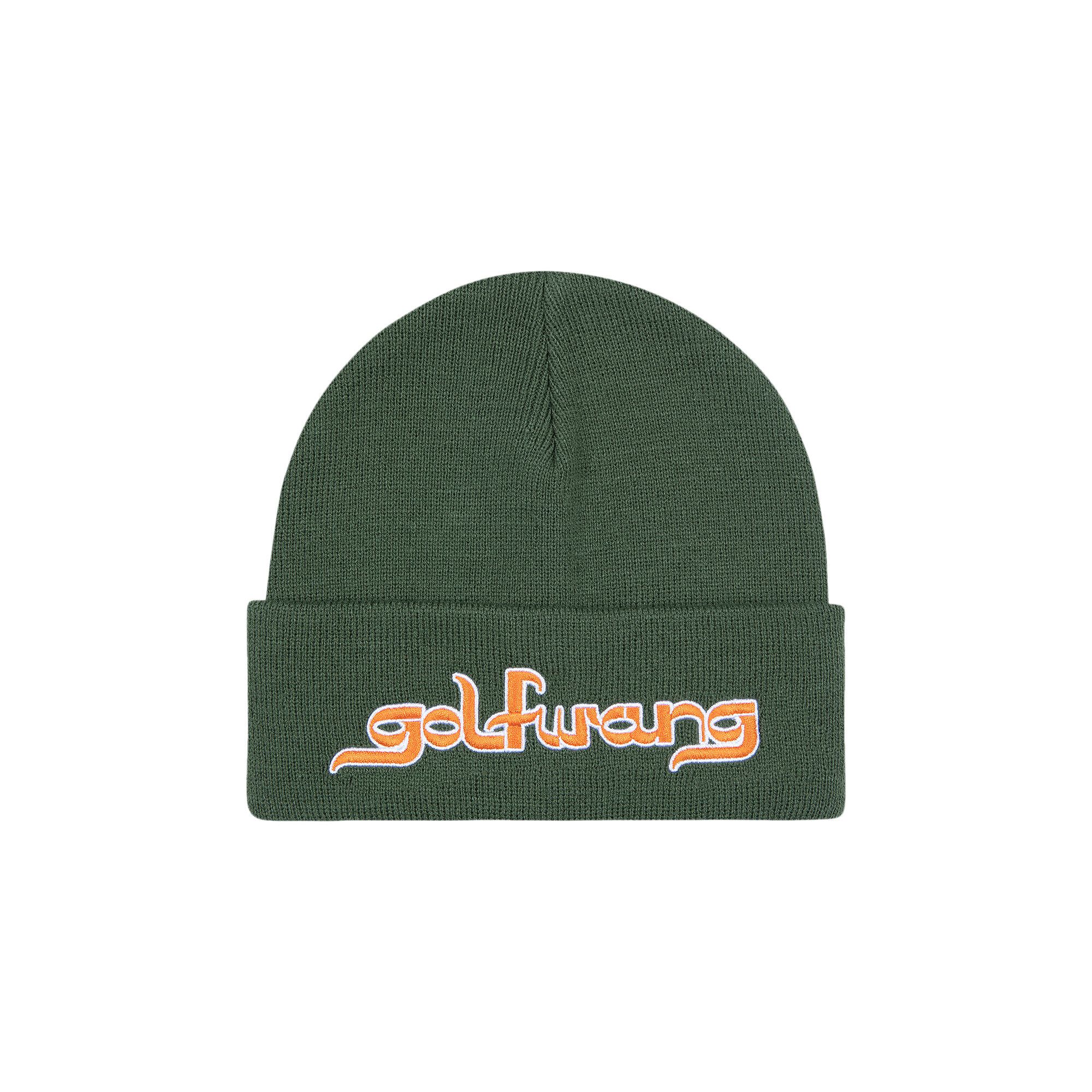 Buy GOLF WANG Falcon Beanie 'Dark Green' - FW24H1003GREE | GOAT