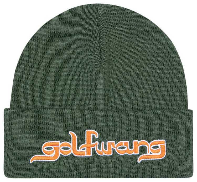 GOLF WANG Falcon Beanie Dark Green