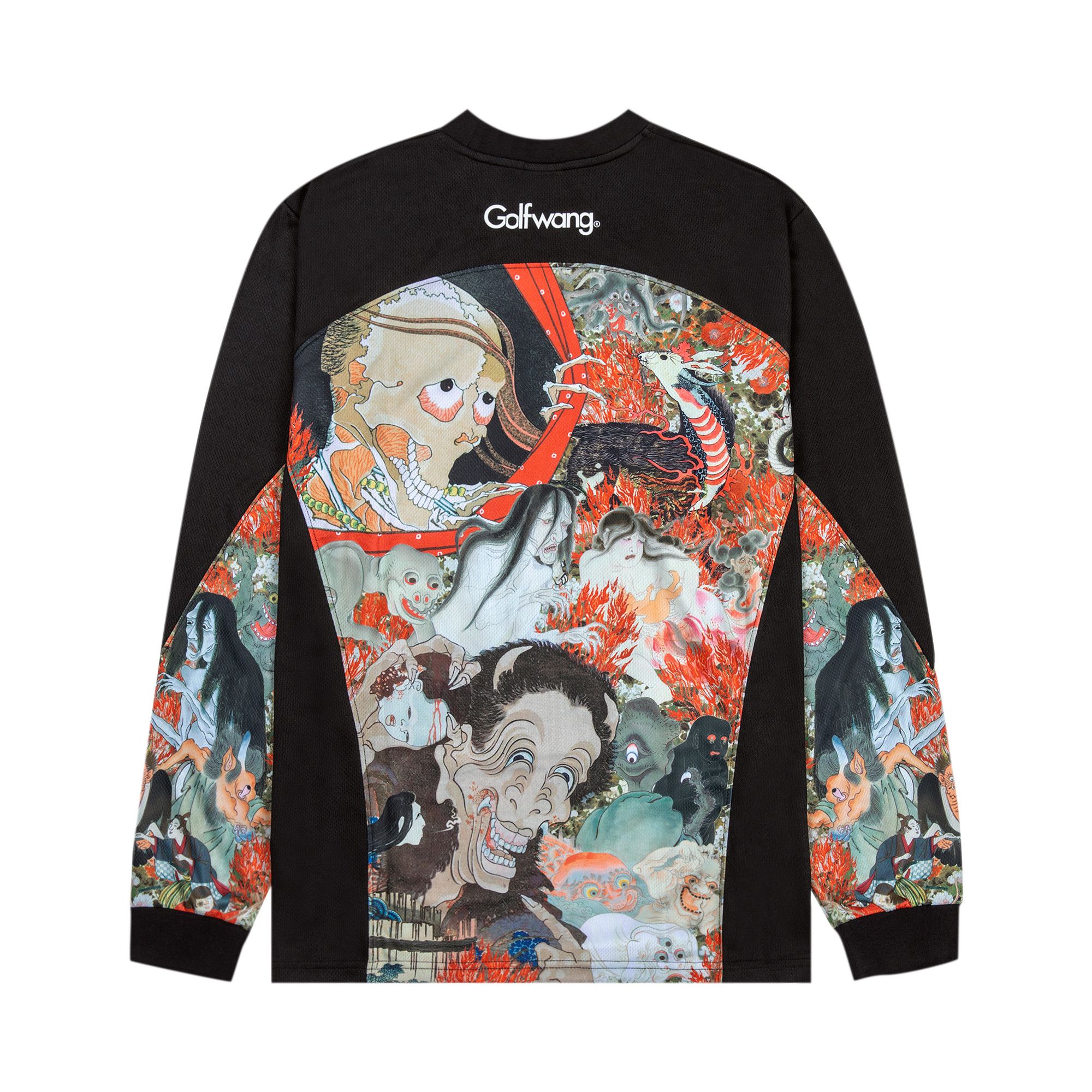 Buy GOLF WANG Yokai Ls Jersey 'Printed' - FW24TS1006MULTI | GOAT
