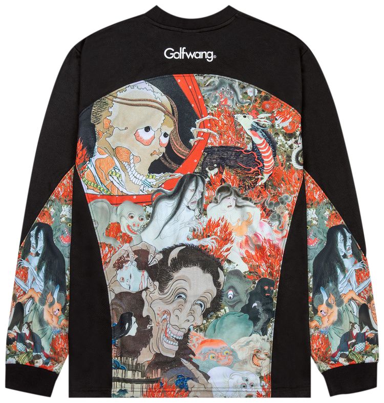 GOLF WANG Yokai Ls Jersey Printed