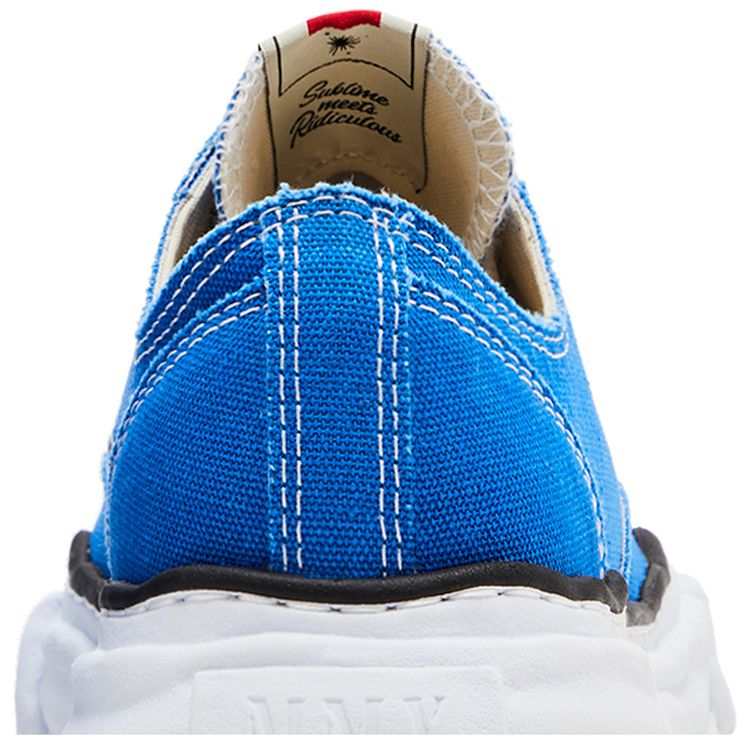 Maison Mihara Yasuhiro Peterson OG Sole Canvas Low Clear Blue