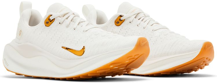 Nike Wmns ReactX Infinity Run 4 Gum Light Brown Metallic Gold