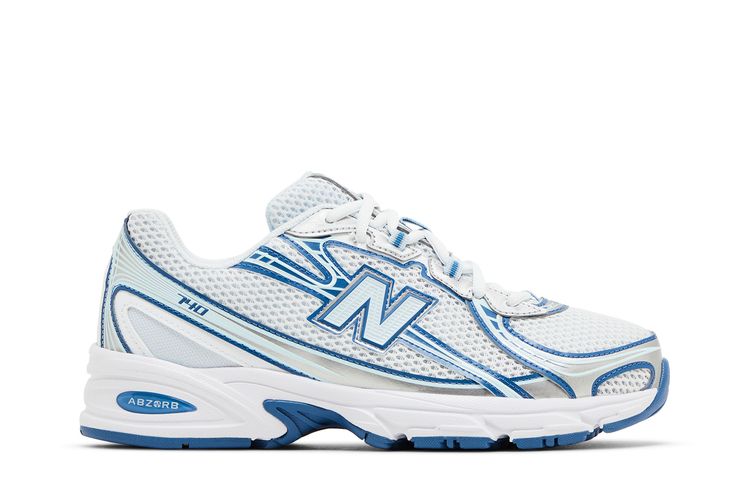 New Balance 740v2 White Ice Blue Sea Lime main image 1