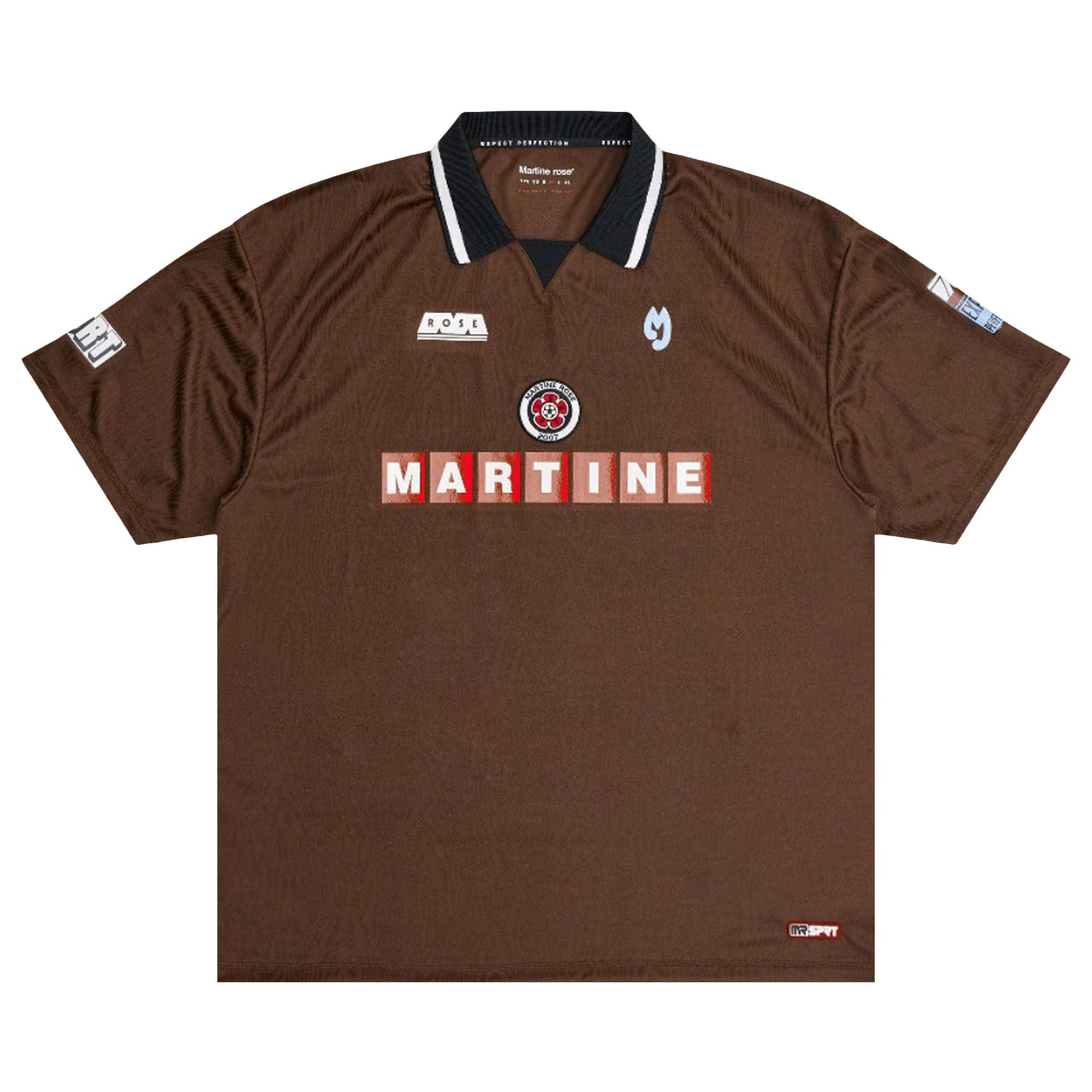 Buy Martine Rose Football Top 'Brown' - 160JT02700 BROW | GOAT