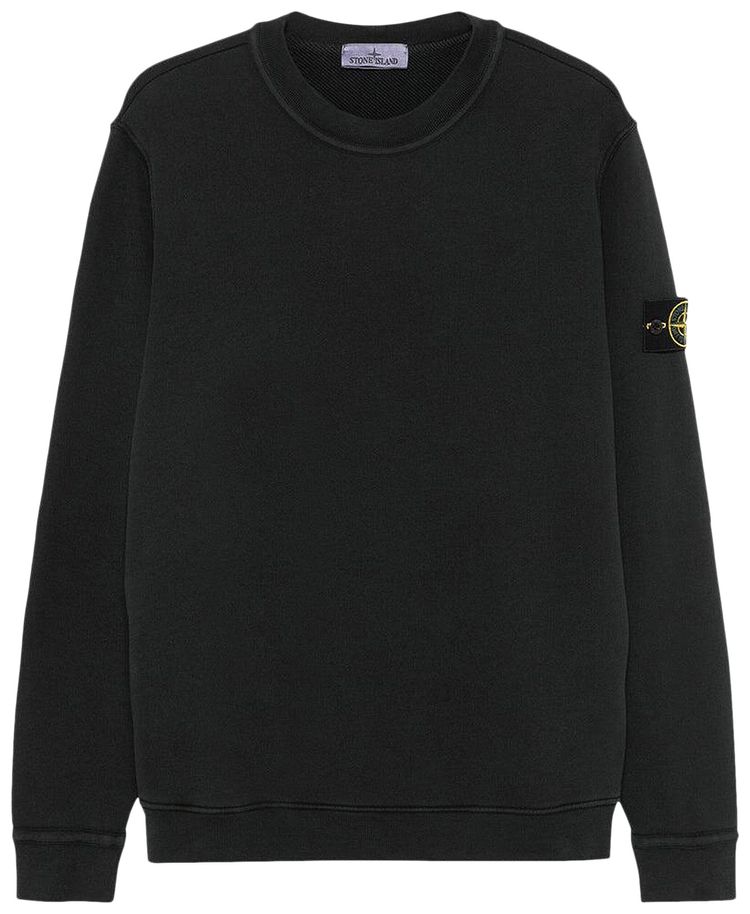 Stone Island Dyed Sweatshirt Black