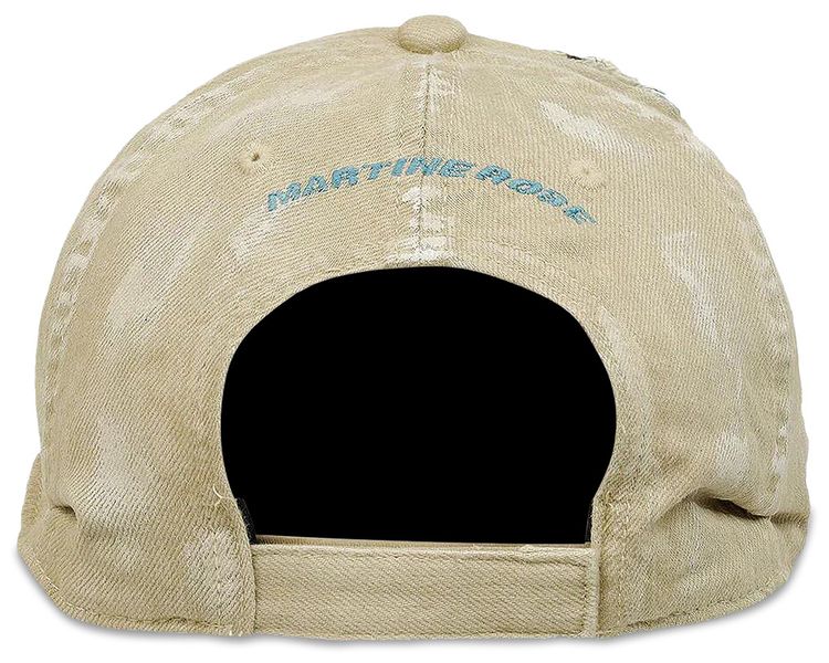 Martine Rose Rolled Back Cap Beige