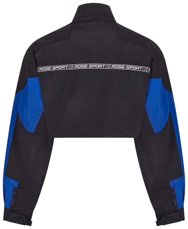 Martine Rose Cut Sports Jacket BlueBlack