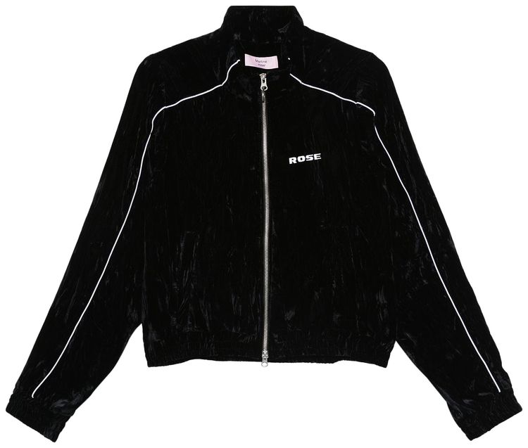 Martine Rose Shrunken Track Jacket Black