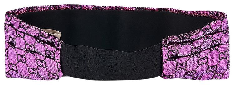 Gucci Jacquard Headband Purple