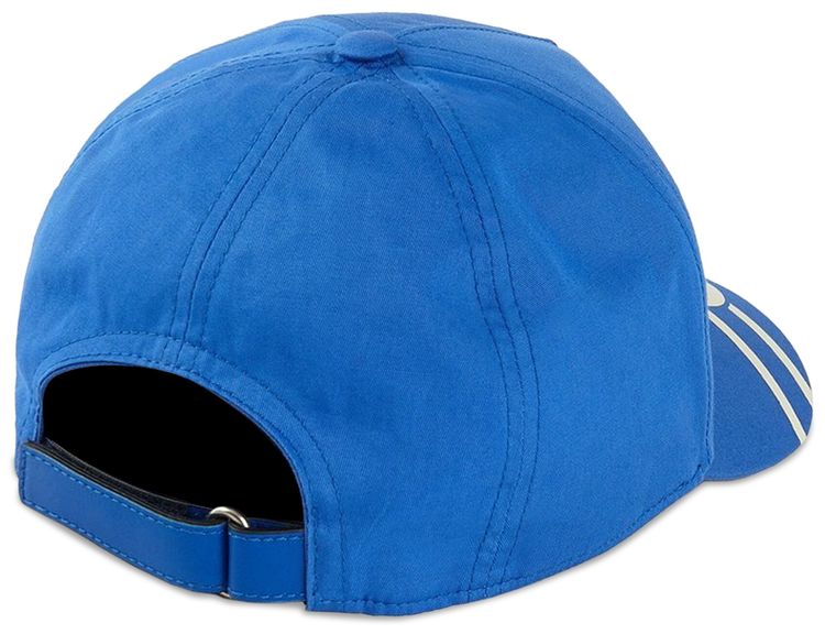 Gucci 100 Baseball Velcro Strap Cap Bright Blue