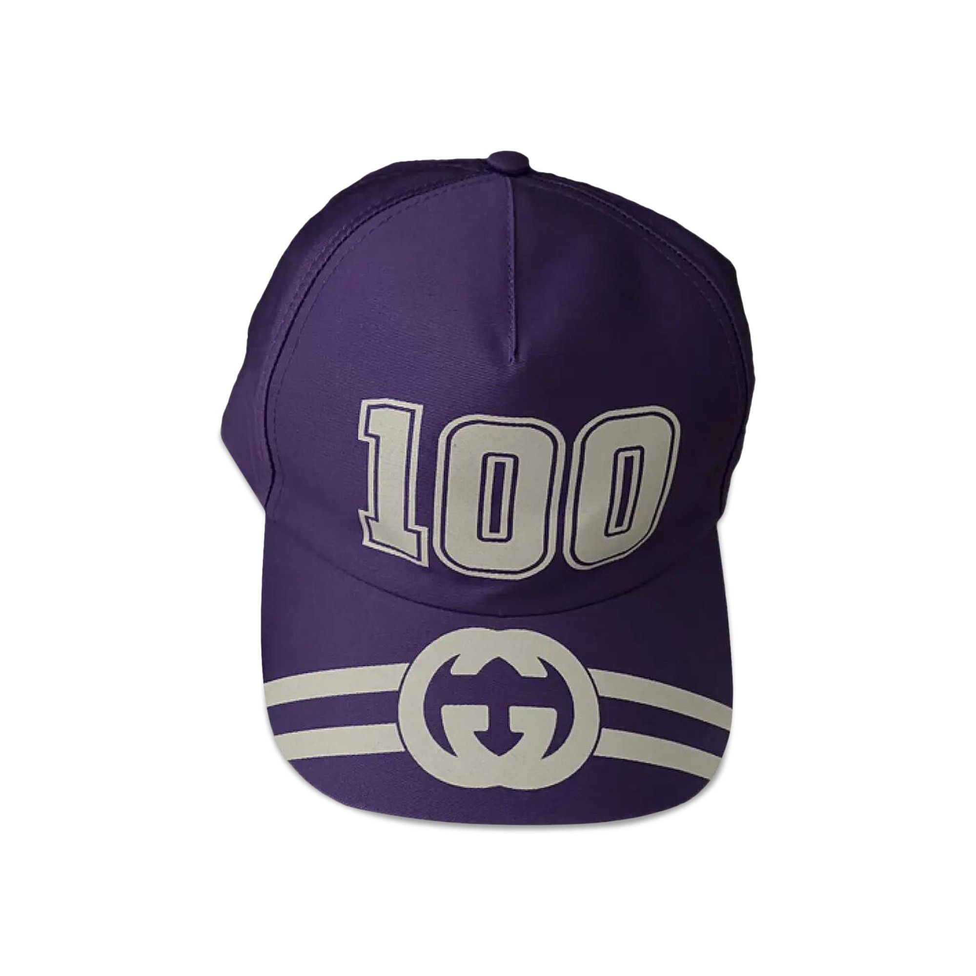 Buy Gucci 100 Baseball Velcro Strap Cap 'Purple' - 673081 4HAKR