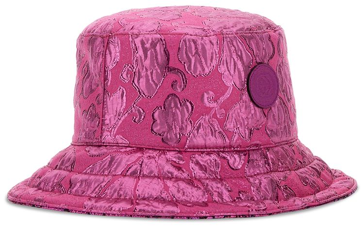Gucci Metallic Jacquard Reversible Bucket Hat Pink