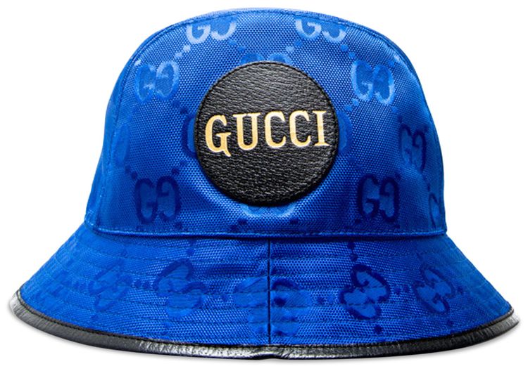 Gucci Off The Grid Bucket Hat Bright Blue