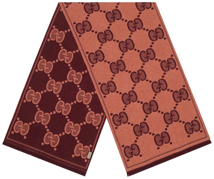 Gucci Jacquard Scarf Multicolor