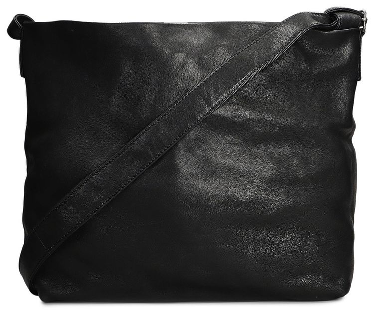 Ann Demeulemeester Medium Soft Shoulder Bag Black