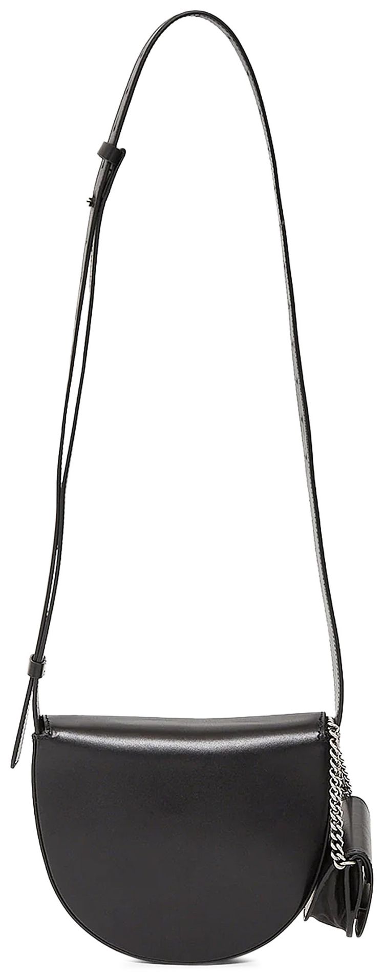 Ann Demeulemeester Hulra Double Saddle Shounder Bag Black