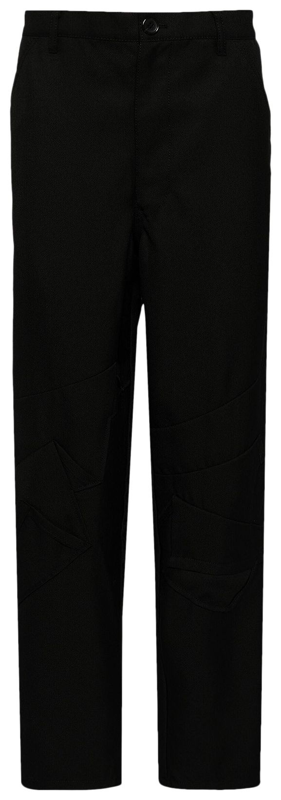 Comme des Garcons SHIRT Wool Polyester Plain Gabardine Pant Black