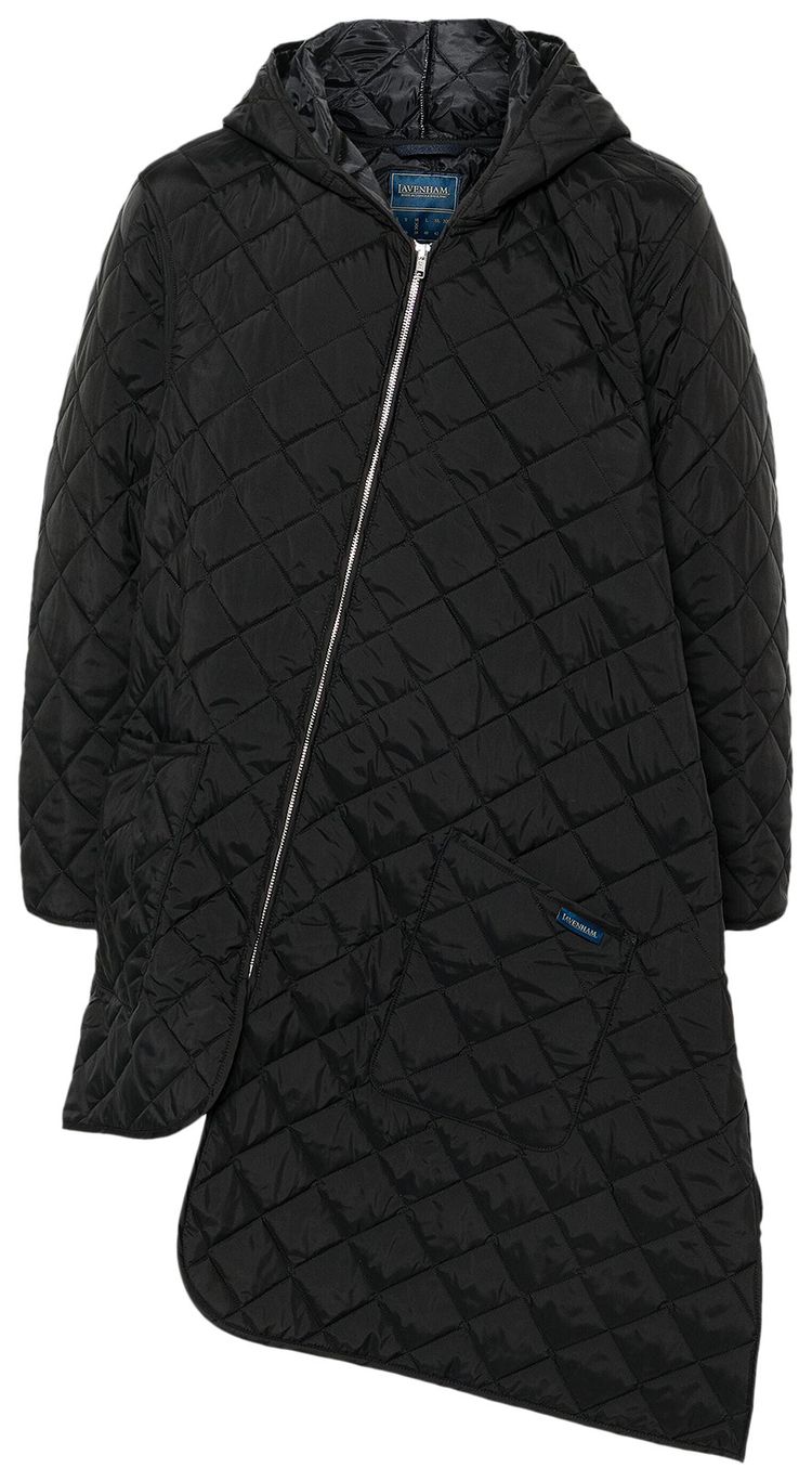 Comme des Garcons SHIRT x Lavenham Bias Zipped Brundon Jacket Black