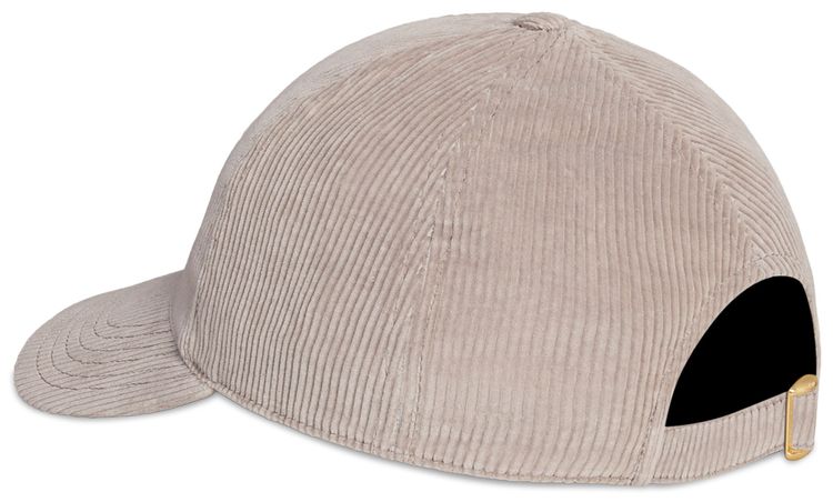 CELINE Triomphe Baseball Cap Light Grey