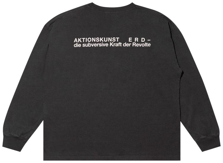 Enfants Riches Deprimes Viennese Actionism Long Sleeve T Shirt Faded Black