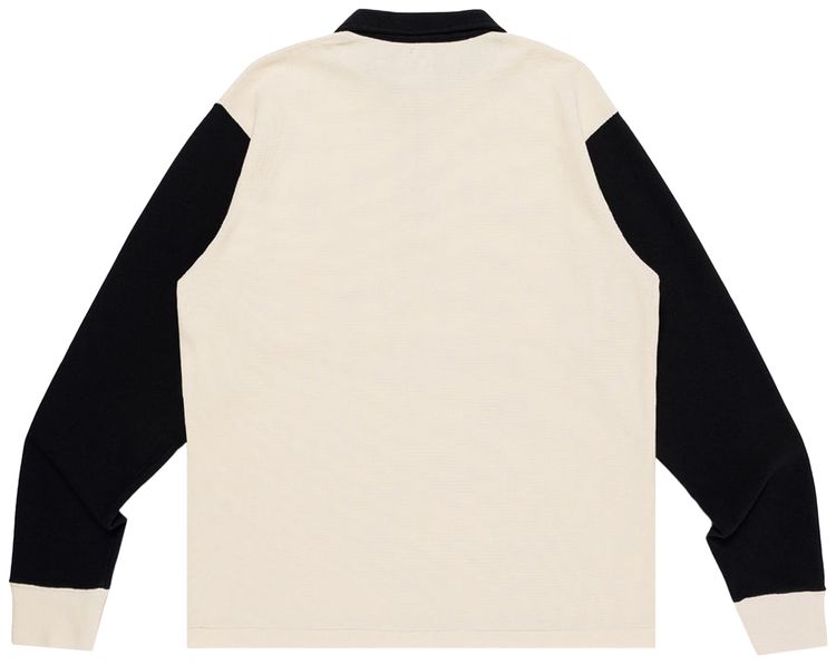 Human Made Zip Up Long Sleeve T Shirt Black