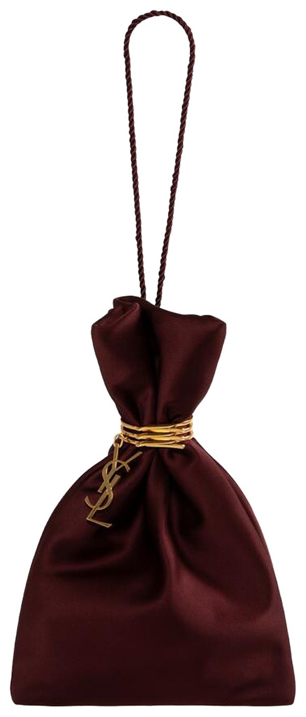 SAINT Mxxxxxx Evening Pouch Bag Red PearTorchon