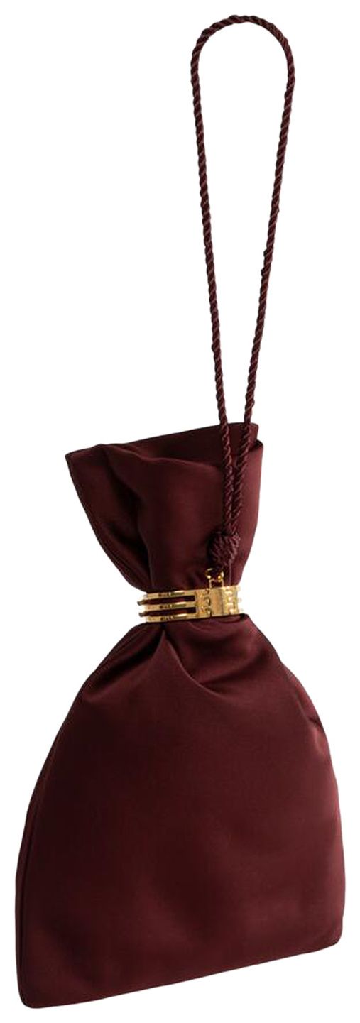 SAINT Mxxxxxx Evening Pouch Bag Red PearTorchon