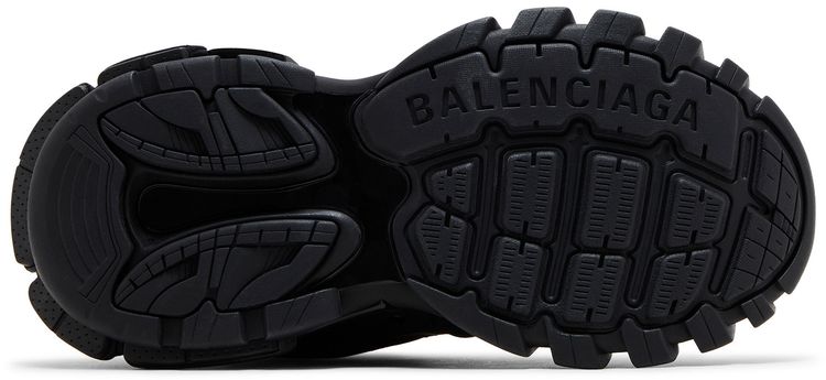 Balenciaga Wmns Track Sneaker Fake Fur   Black Pink