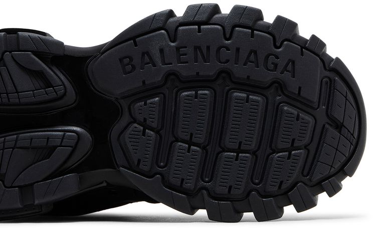 Balenciaga Wmns Track Sneaker Fake Fur   Black Pink