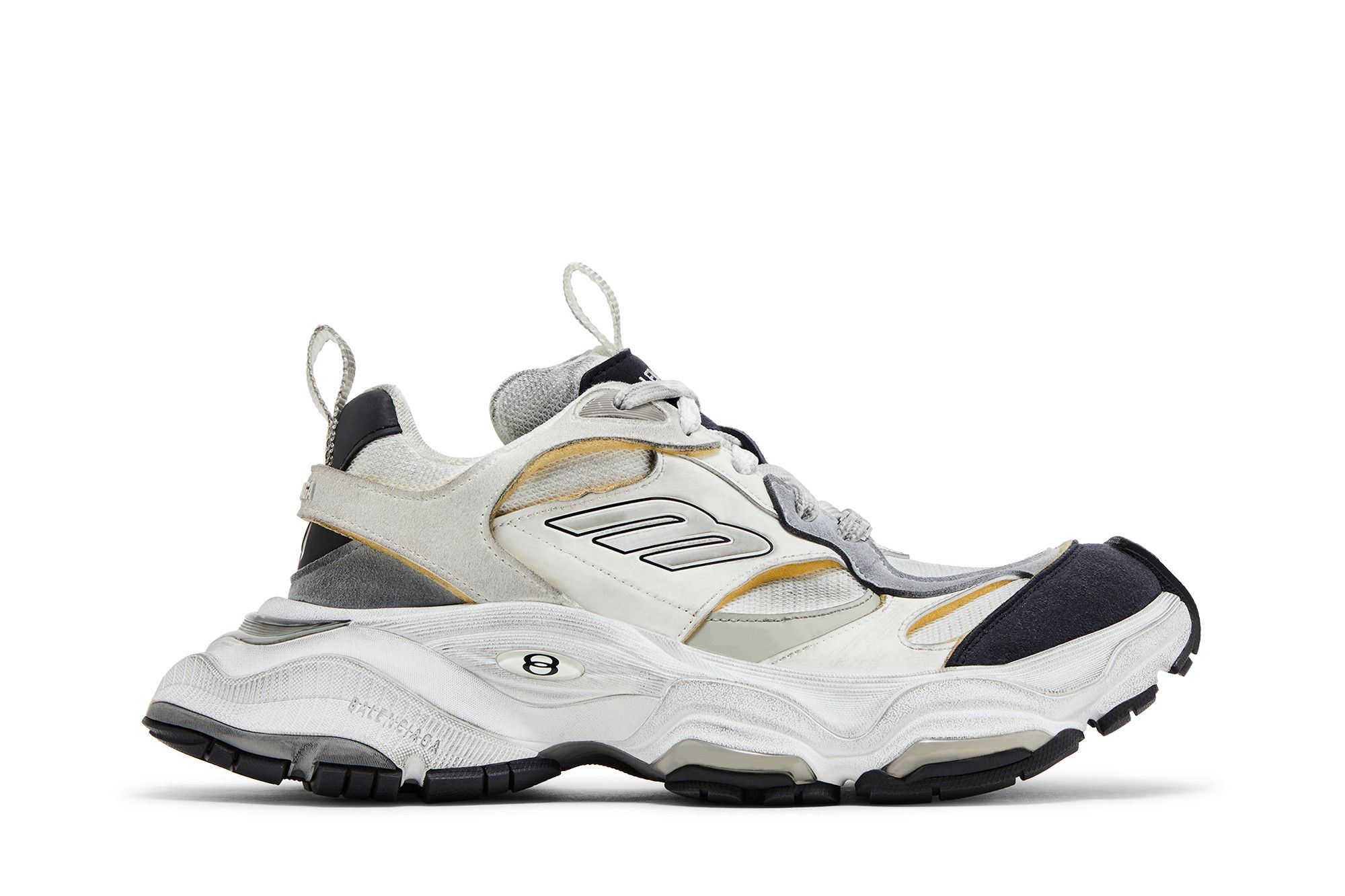 Buy Balenciaga Cargo Sneaker 'Worn-Out - White Black