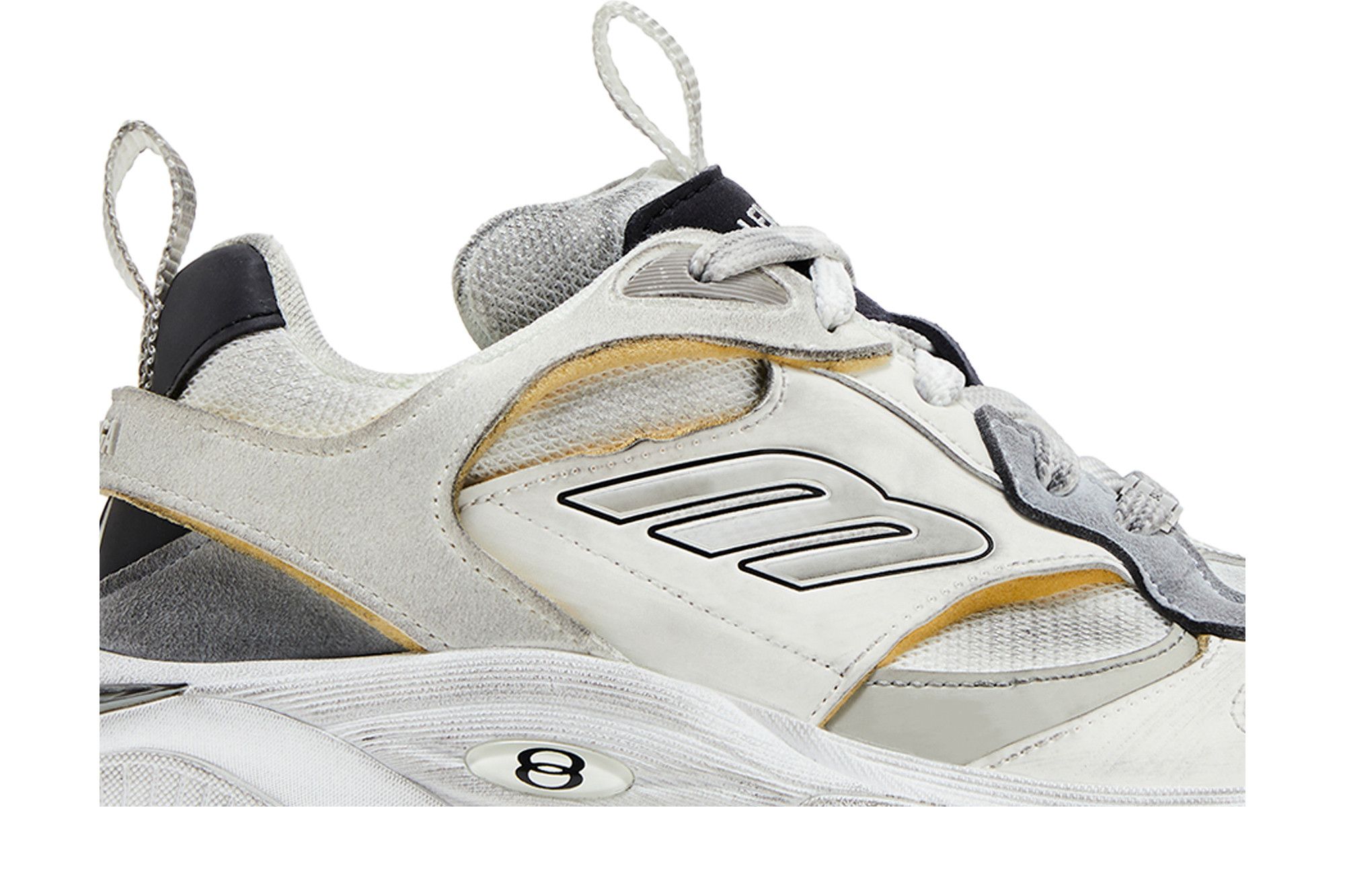 Buy Balenciaga Cargo Sneaker 'Worn-Out - White Black' - 785754