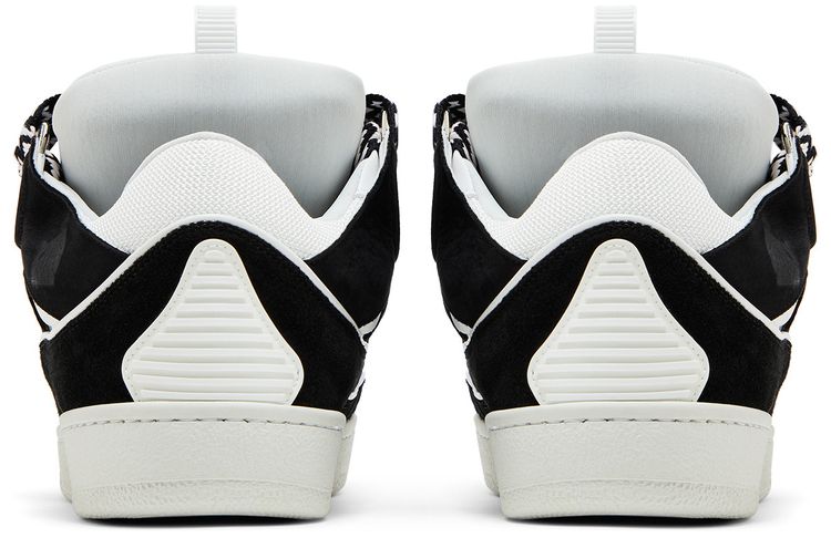 Lanvin Curb Sneakers Black White