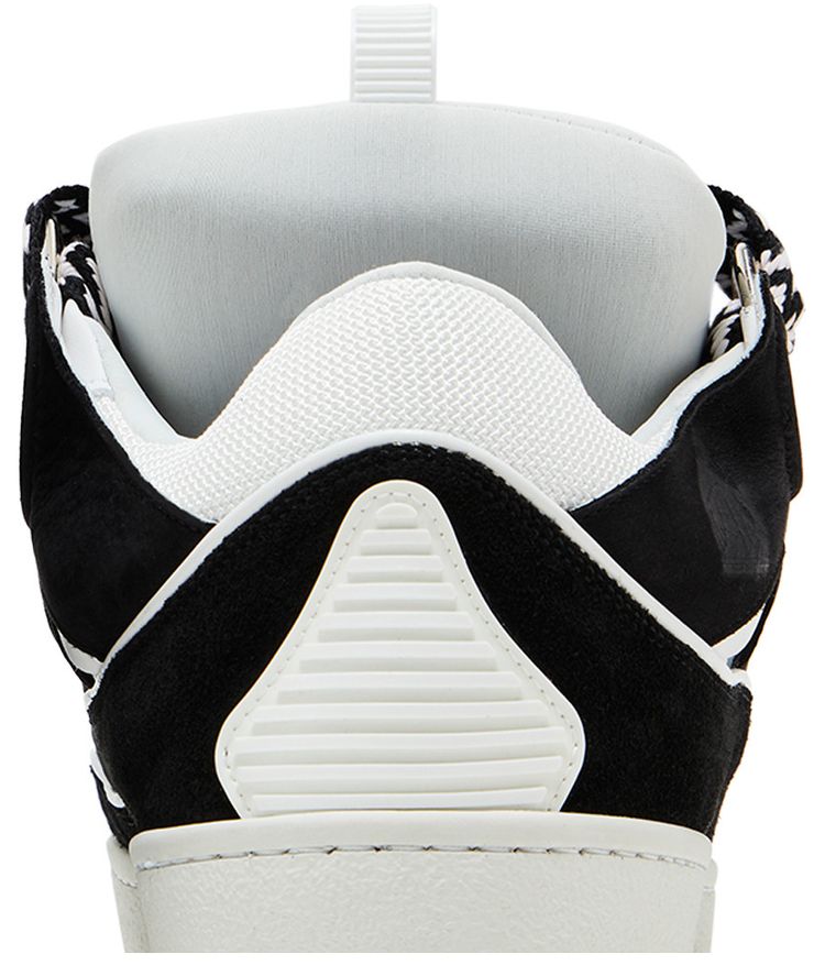 Lanvin Curb Sneakers Black White