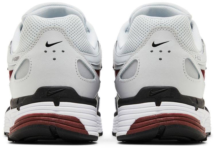 Nike P 6000 Pure Platinum Team Red