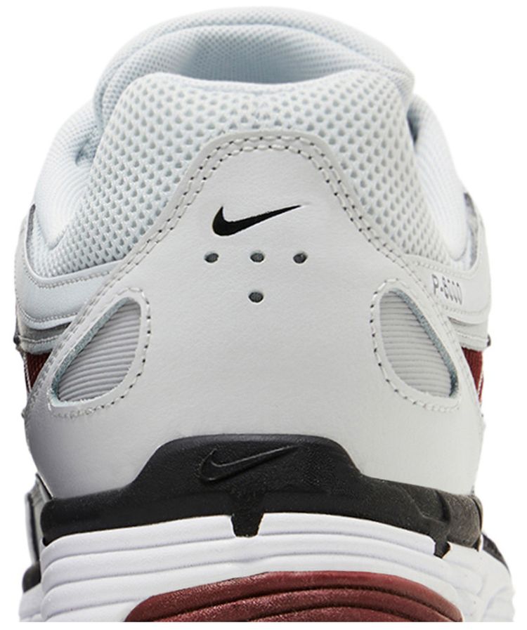 Nike P 6000 Pure Platinum Team Red