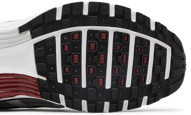 Nike P 6000 Pure Platinum Team Red