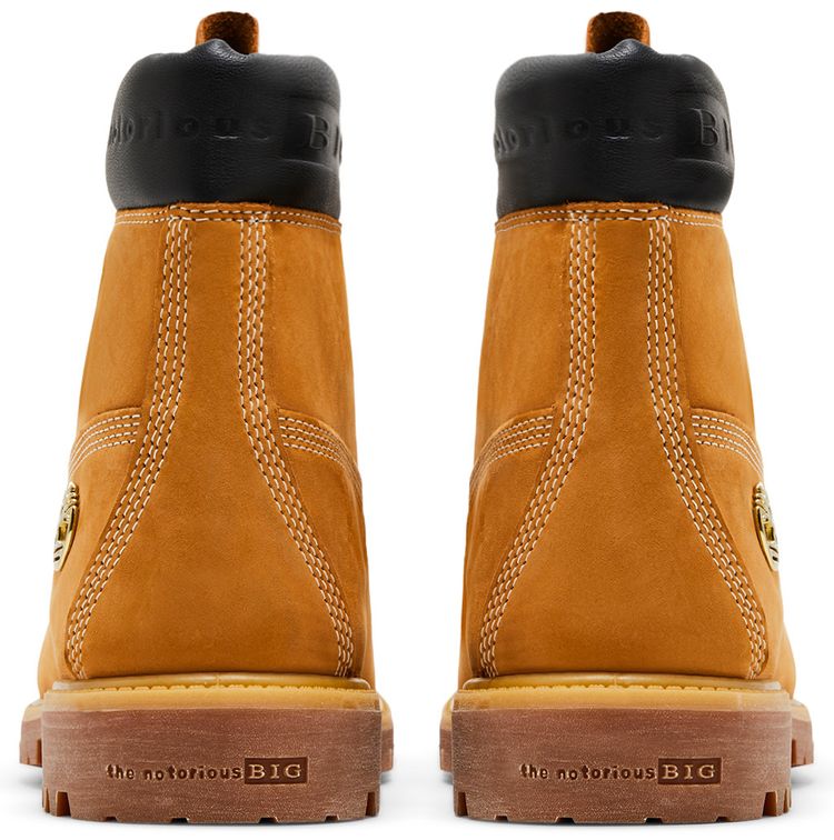 The Notorious BIG x Timberland 6 Inch Premium Boot Christopher Wallace Collection   Black