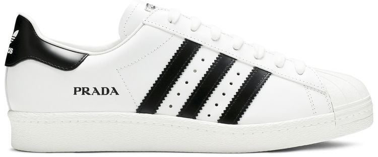Prada x adidas Superstar White Black
