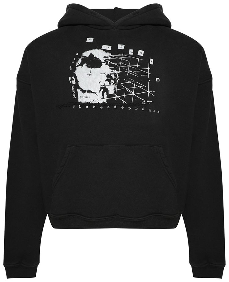 Enfants Riches Deprimes Mary Lies Hoodie Faded Black