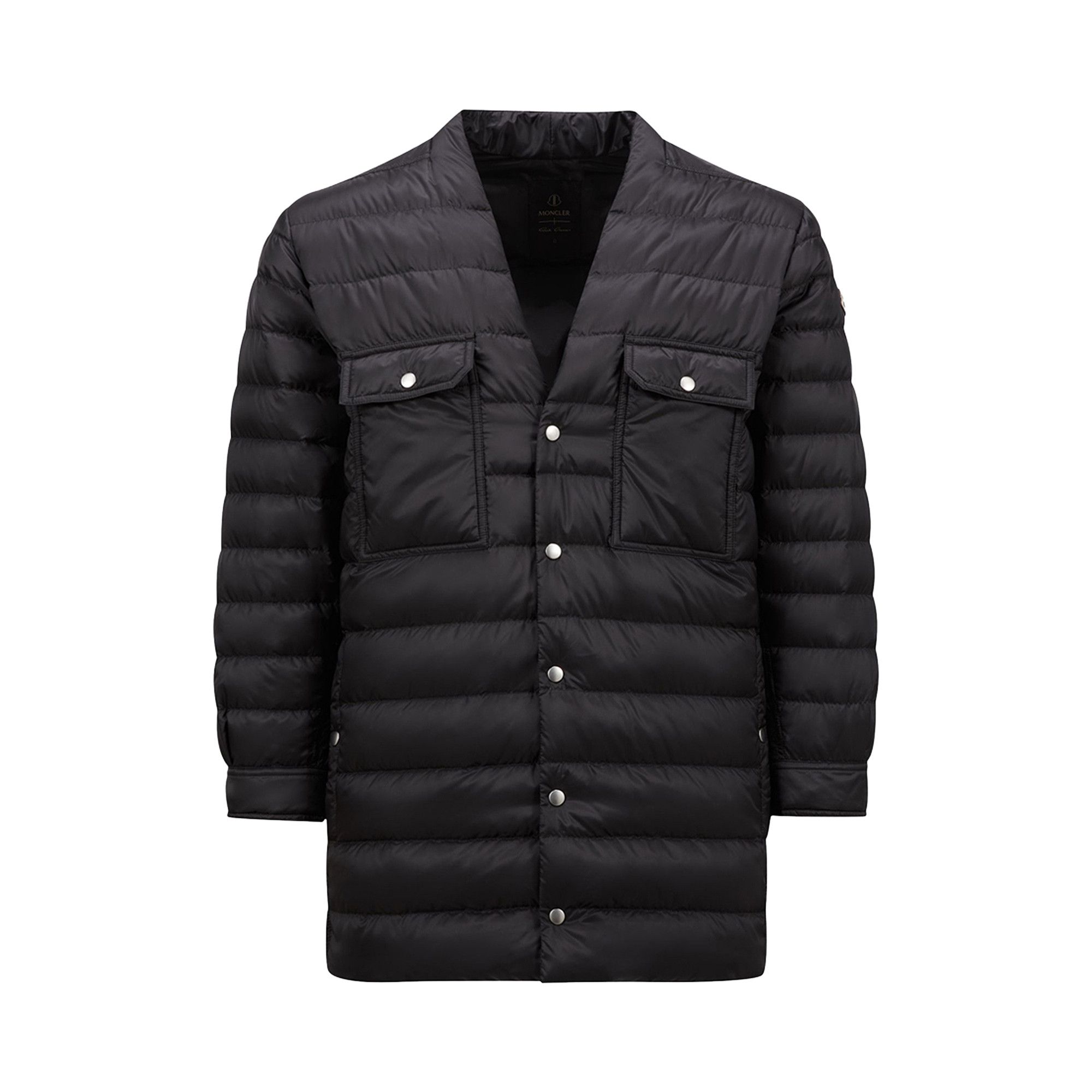 ジャケット MONCLER X RICK OWENS MU02D2F01OUTERSHIRT Buy Moncler x Rick Owens Woven Outershirt 'Black