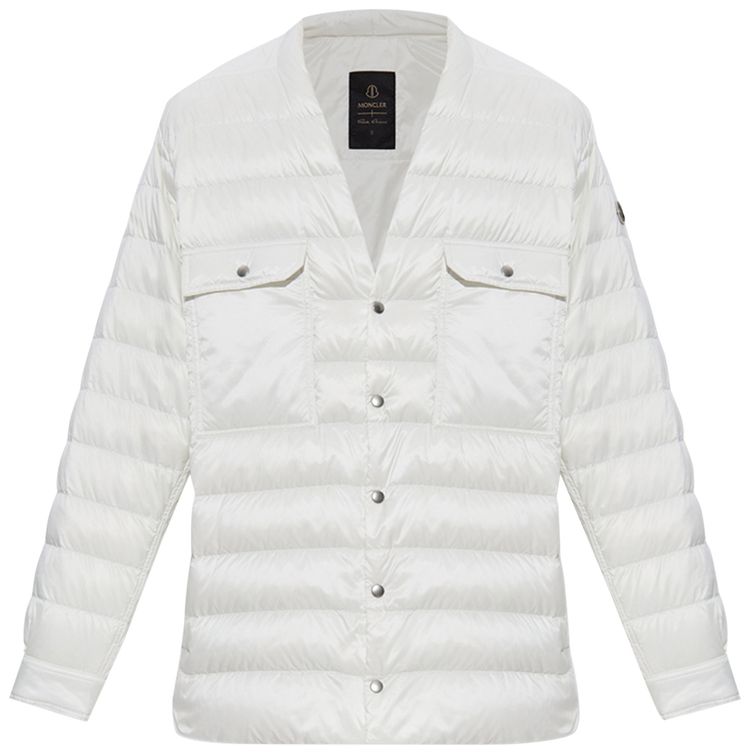 Moncler x Rick Owens Woven Outershirt Milk