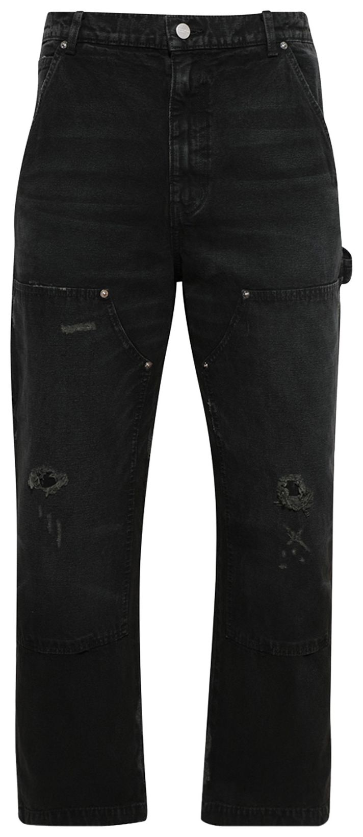 Enfants Riches Deprimes Double Knee Paint Pants Black